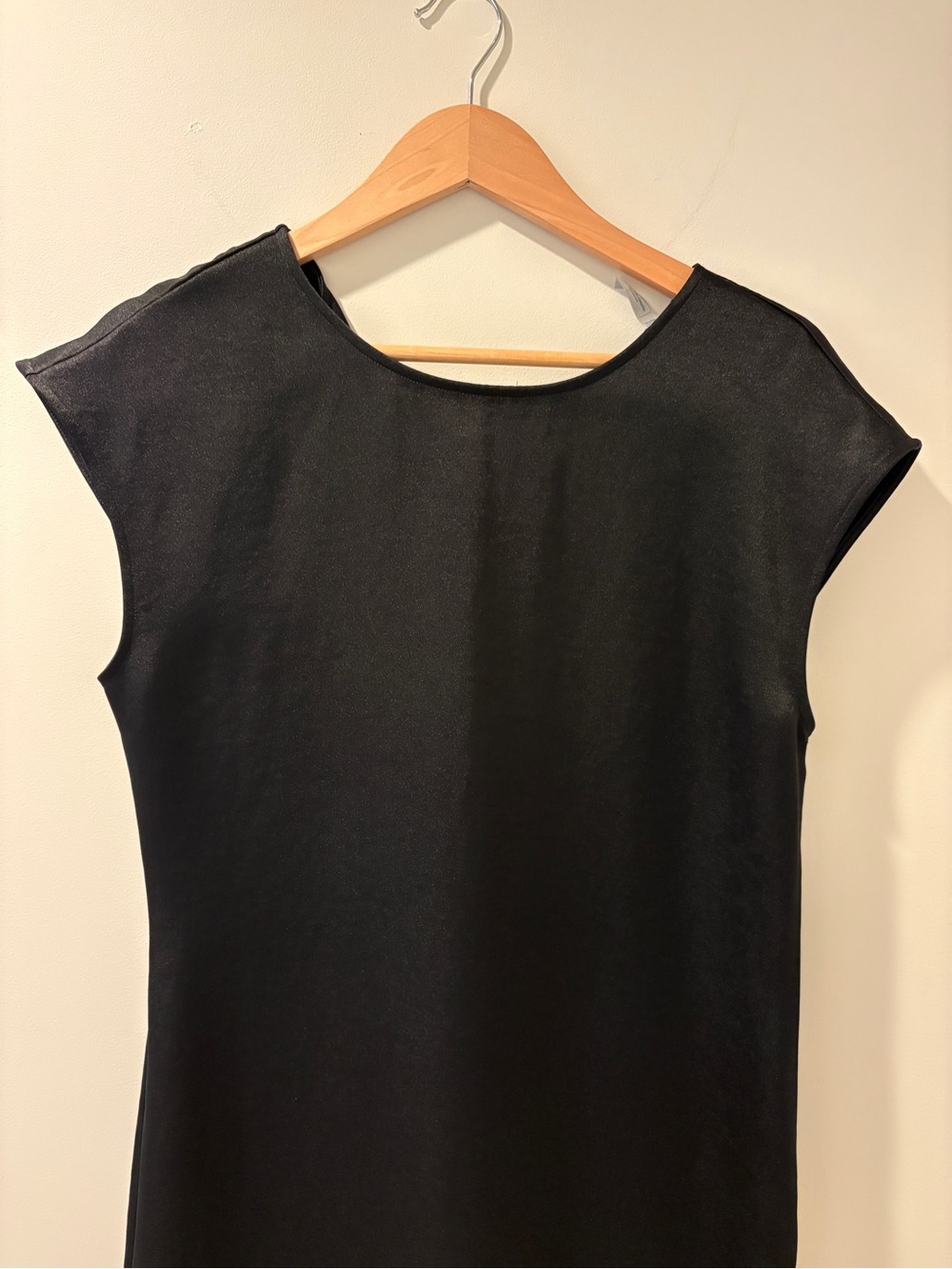 Polo Ralph Lauren Classic Black Cap-Sleeve Women's Top